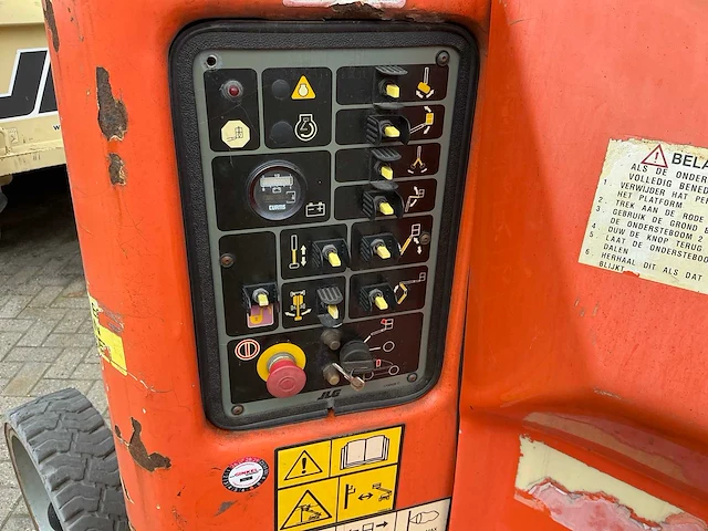 2008 jlg e400ajp elektrische knikarm hoogwerker - afbeelding 7 van  12