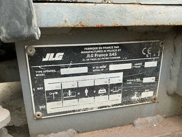 2008 jlg toucan 861 hoogwerker - afbeelding 8 van  16