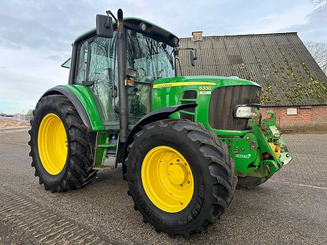 2008 john deere 6330 pq vierwielaangedreven landbouwtractor - afbeelding 4 van  11