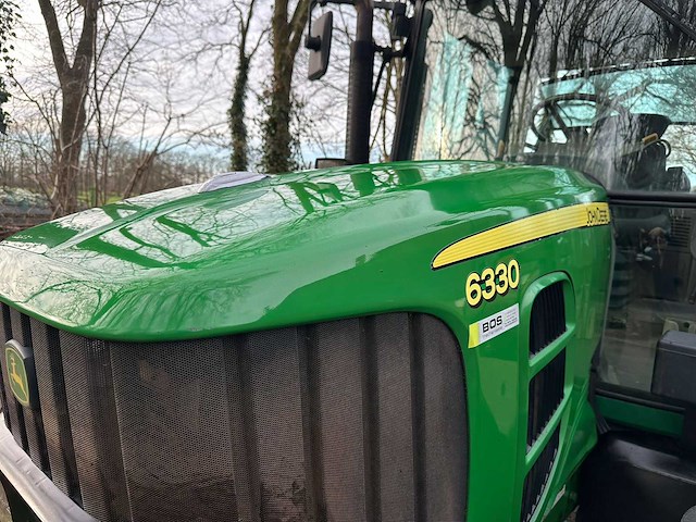2008 john deere 6330 pq vierwielaangedreven landbouwtractor - afbeelding 9 van  11