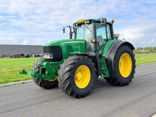 2008 john deere 7530 pq vierwielaangedreven landbouwtractor - afbeelding 1 van  26