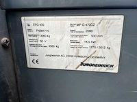 2008 jungheinrich efg 430 vorkheftruck - afbeelding 22 van  32