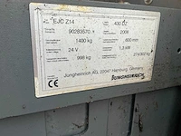 2008 jungheinrich ejcz14 duostacker stapelaar - afbeelding 7 van  15