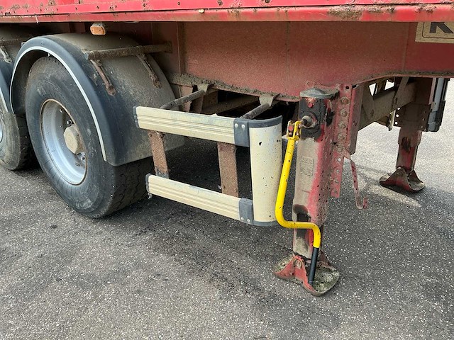 2008 kaiser s3302b 2-assige stalen kipperoplegger - afbeelding 9 van  28