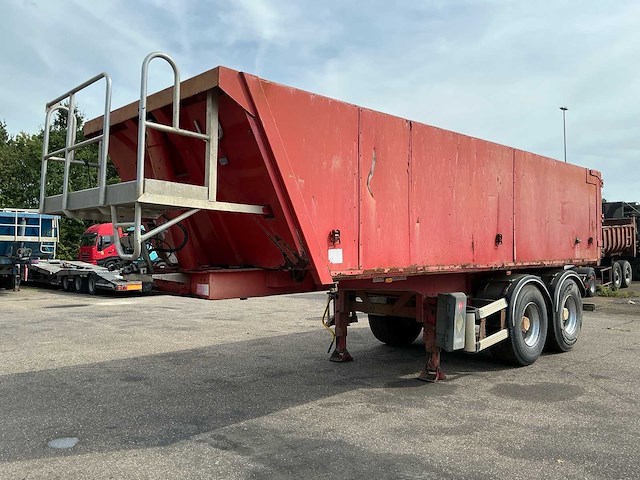 2008 kaiser s3302b 2-assige stalen kipperoplegger - afbeelding 1 van  28