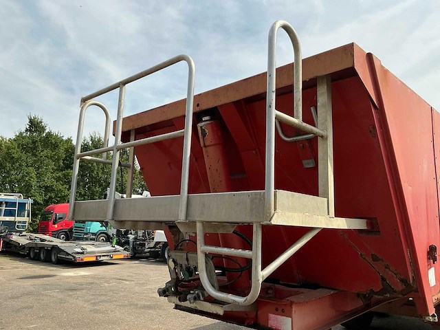 2008 kaiser s3302b 2-assige stalen kipperoplegger - afbeelding 15 van  28