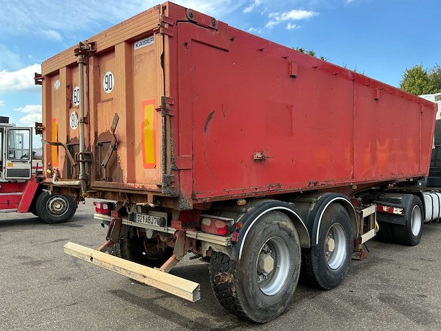 2008 kaiser s3302b 2-assige stalen kipperoplegger - afbeelding 24 van  28