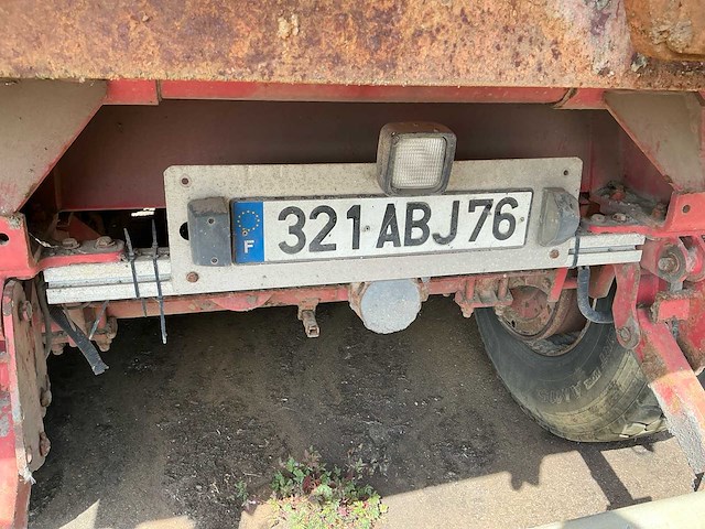 2008 kaiser s3302b 2-assige stalen kipperoplegger - afbeelding 1 van  5