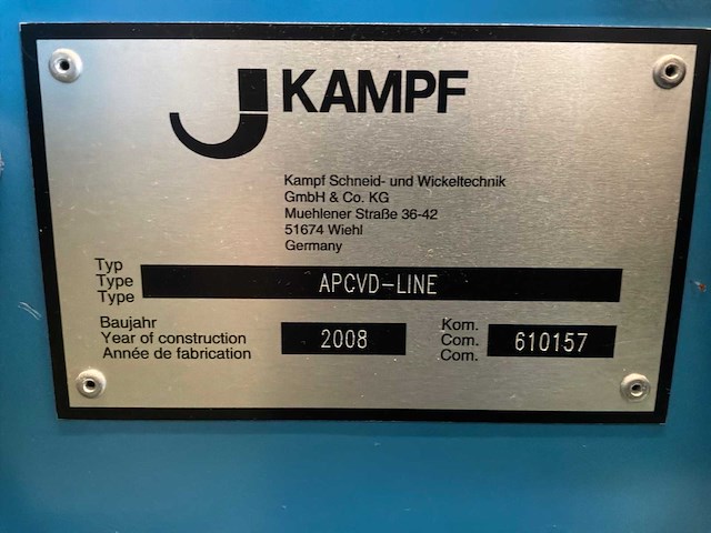 2008 kampf winder/unwinder - afbeelding 19 van  27