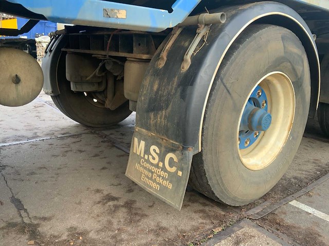 2008 kennis pacton tpd.348.c-b oplegger met kennis kraan - afbeelding 5 van  30