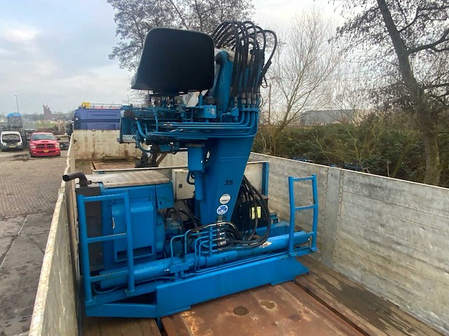 2008 kennis pacton tpd.348.c-b oplegger met kennis kraan - afbeelding 11 van  30