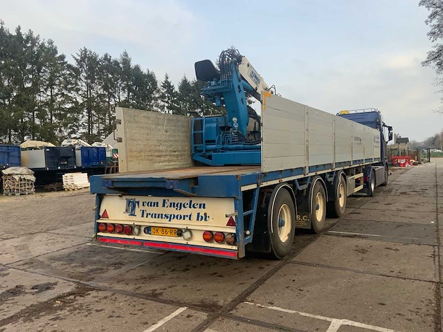 2008 kennis pacton tpd.348.c-b oplegger met kennis kraan - afbeelding 1 van  30