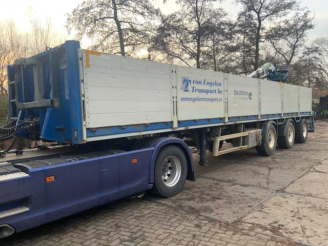 2008 kennis pacton tpd.348.c-b oplegger met kennis kraan - afbeelding 26 van  30