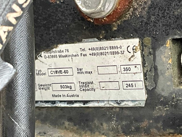2008 kinshofer c18ve-60 schalengrijper - afbeelding 3 van  12