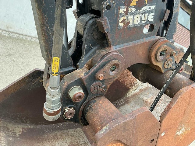 2008 kinshoffer c18ve-60 hydraulische knijpbak - afbeelding 1 van  1
