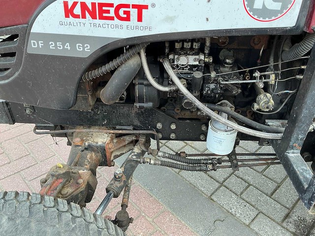 2008 knegt df 254 g2 minitractor - afbeelding 11 van  25