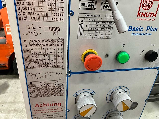 2008 knuth basic plus universele draaibank - afbeelding 2 van  11