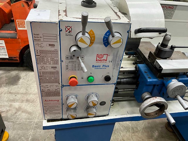2008 knuth basic plus universele draaibank - afbeelding 11 van  11