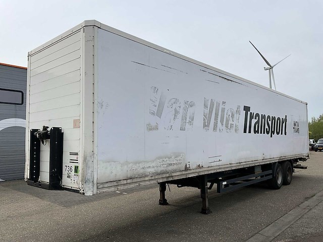 2008 kögel gesloten oplegger ok-05-fz - afbeelding 1 van  30