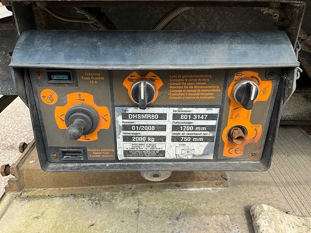 2008 kögel gesloten oplegger ok-05-fz - afbeelding 13 van  30