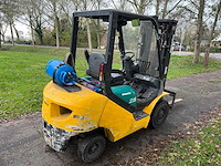 2008 komatsu fg25ht-16r vorkheftruck - afbeelding 3 van  17