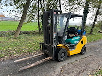 2008 komatsu fg25ht-16r vorkheftruck - afbeelding 1 van  17