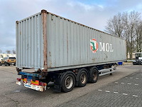 2008 krone sd27 container chassis met 40ft container - afbeelding 25 van  29