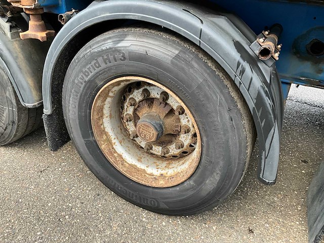 2008 krone sd27 container chassis met 40ft container - afbeelding 6 van  29