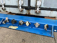 2008 krone sd27 container chassis met 40ft container - afbeelding 18 van  29