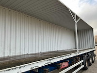 2008 krone sd27 container chassis met 40ft container - afbeelding 19 van  29