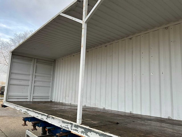 2008 krone sd27 container chassis met 40ft container - afbeelding 20 van  29