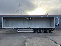 2008 krone sd27 container chassis met 40ft container - afbeelding 12 van  29