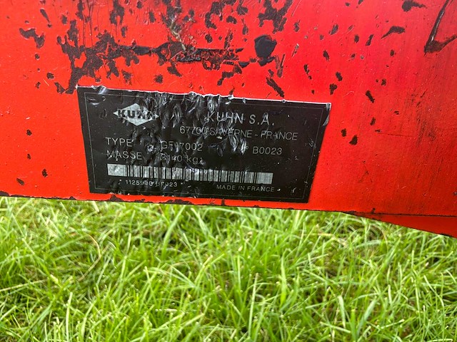 2008 kuhn 17002 schudder - afbeelding 24 van  26