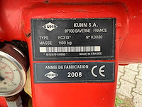 2008 kuhn fc313 schijvenmaaier met kneuzer - afbeelding 7 van  15