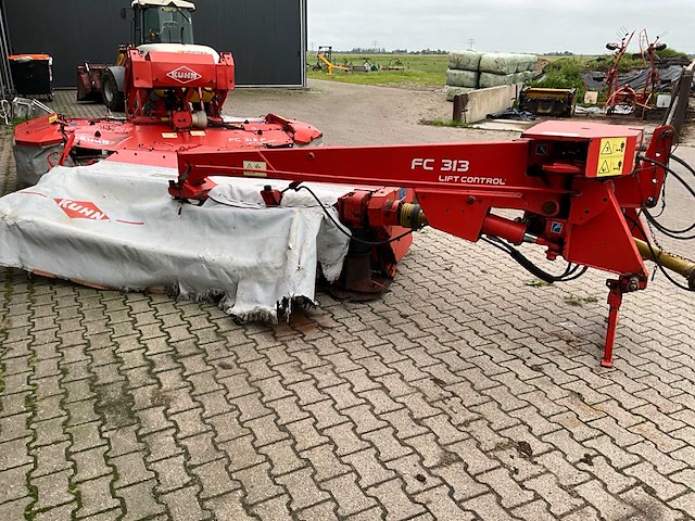 2008 kuhn fc313 schijvenmaaier met kneuzer - afbeelding 12 van  15