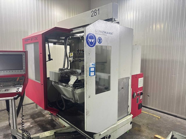 2008 kunzmann wf7cnc cnc freesmachine - afbeelding 5 van  16