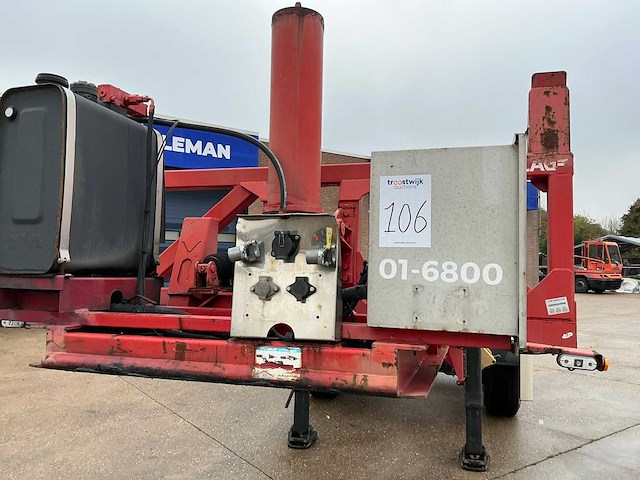 2008 lag o-2-30 kc kipper containerchassis oplegger - afbeelding 13 van  32