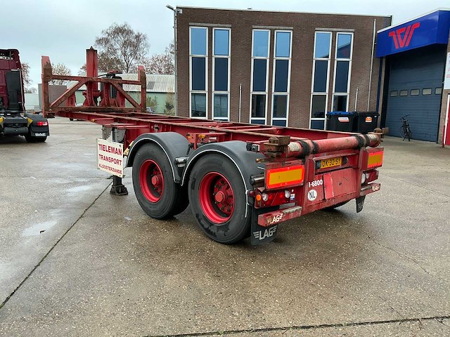 2008 lag o-2-30 kc kipper containerchassis oplegger - afbeelding 30 van  32