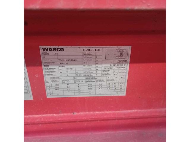 2008 lag o-3-40-02 oplegger (75165-138 - afbeelding 2 van  12