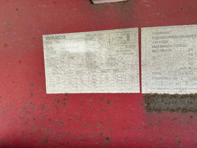 2008 lag o-3-40 03 oplegger - afbeelding 15 van  30