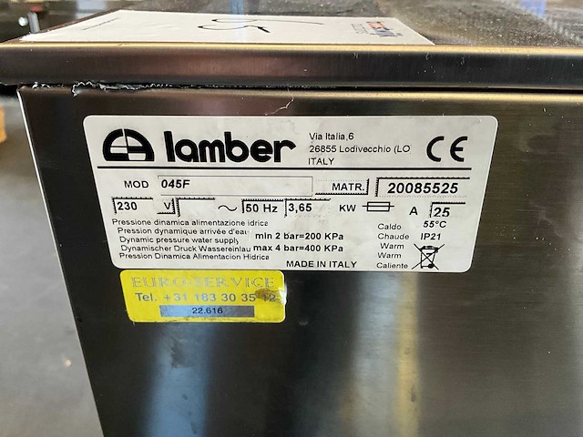 2008 lamber 045-f vaatwasser - afbeelding 7 van  7