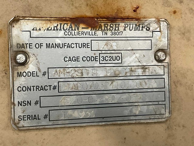 2008 legerwaterpomp - afbeelding 1 van  8