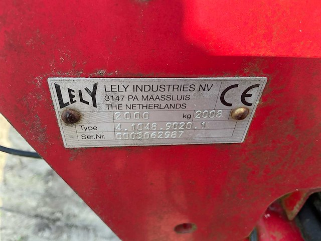 2008 lely lotus 900 getrokken hooischudder - afbeelding 10 van  25