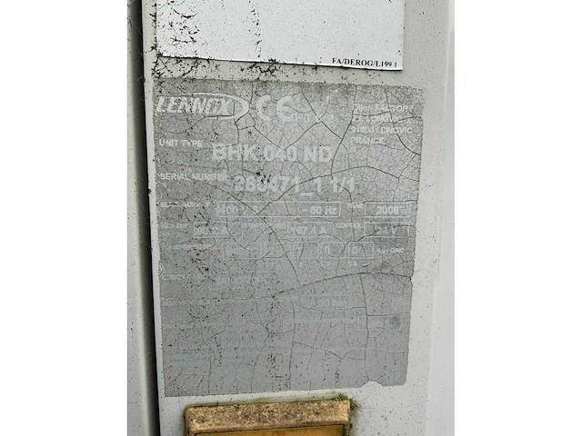 2008 lennox bhk 040 nd luchtbehandelingsinstallatie - afbeelding 5 van  5