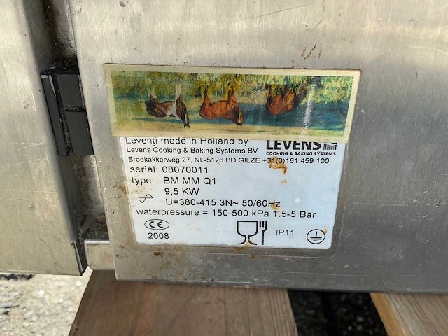 2008 leventi bakermat mastermind heteluchtoven - afbeelding 6 van  10