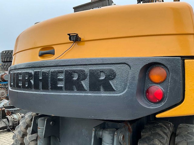 2008 liebherr a314 litronic banden graafmachine - afbeelding 4 van  34