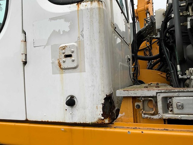 2008 liebherr a314 litronic banden graafmachine - afbeelding 8 van  34