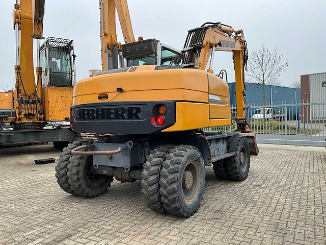 2008 liebherr a314 litronic banden graafmachine - afbeelding 27 van  34