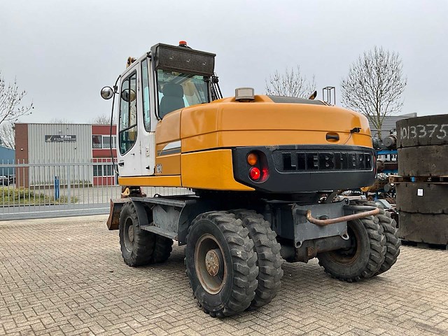 2008 liebherr a314 litronic banden graafmachine - afbeelding 28 van  34