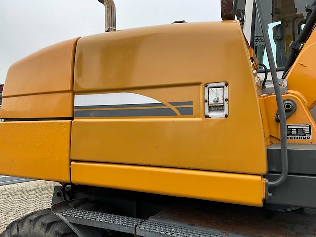 2008 liebherr a314 litronic banden graafmachine - afbeelding 30 van  34